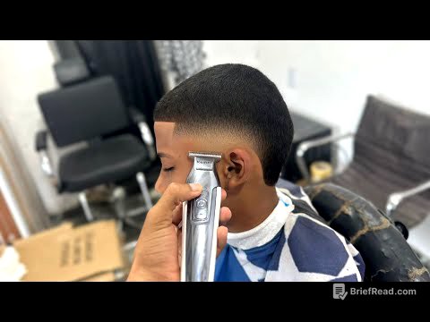💈TÉCNICA PARA INICIANTES! MOICANO DISFARÇADO, RAPIDO💨💈 Passo a Passo COMPLETO!!