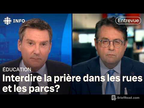 Violations de la laïcité dans les écoles publiques au Québec : entrevue avec Bernard Drainville