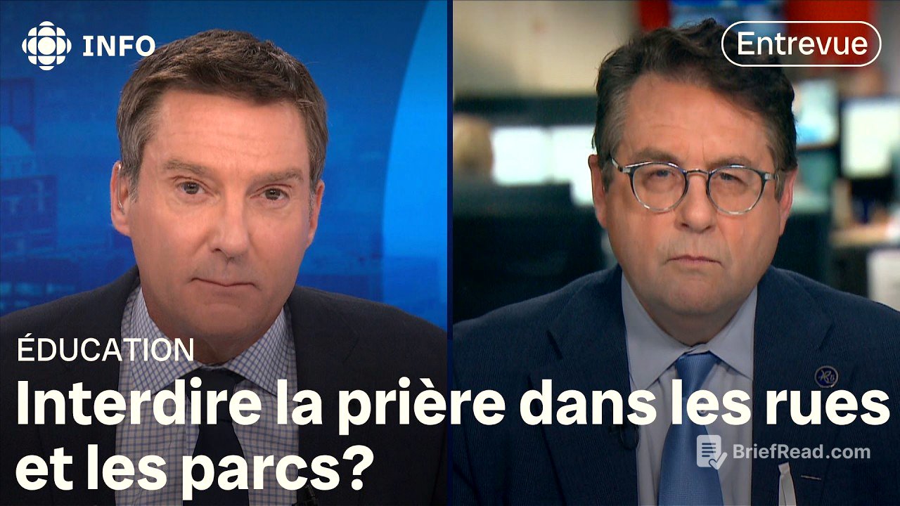 Violations de la laïcité dans les écoles publiques au Québec : entrevue avec Bernard Drainville
