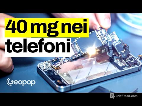 Il coltan è essenziale per gli smartphone, ma a quale prezzo? Lo sfruttamento delle miniere in Congo