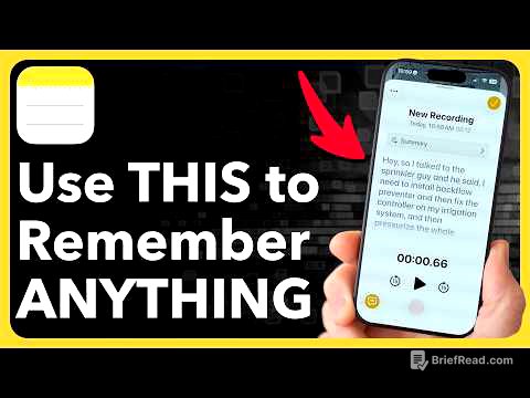 THIS Apple Notes Feature Helps You Remember ANYTHING!
