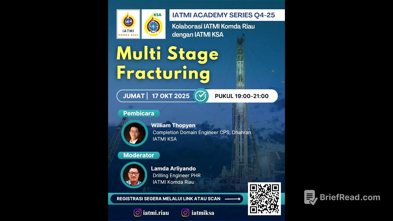 IATMI Academy Series Q4 - 25 : Multi Stage Fracturing