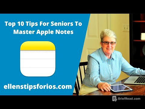 Top 10 Tips For Seniors to Master Apple Notes