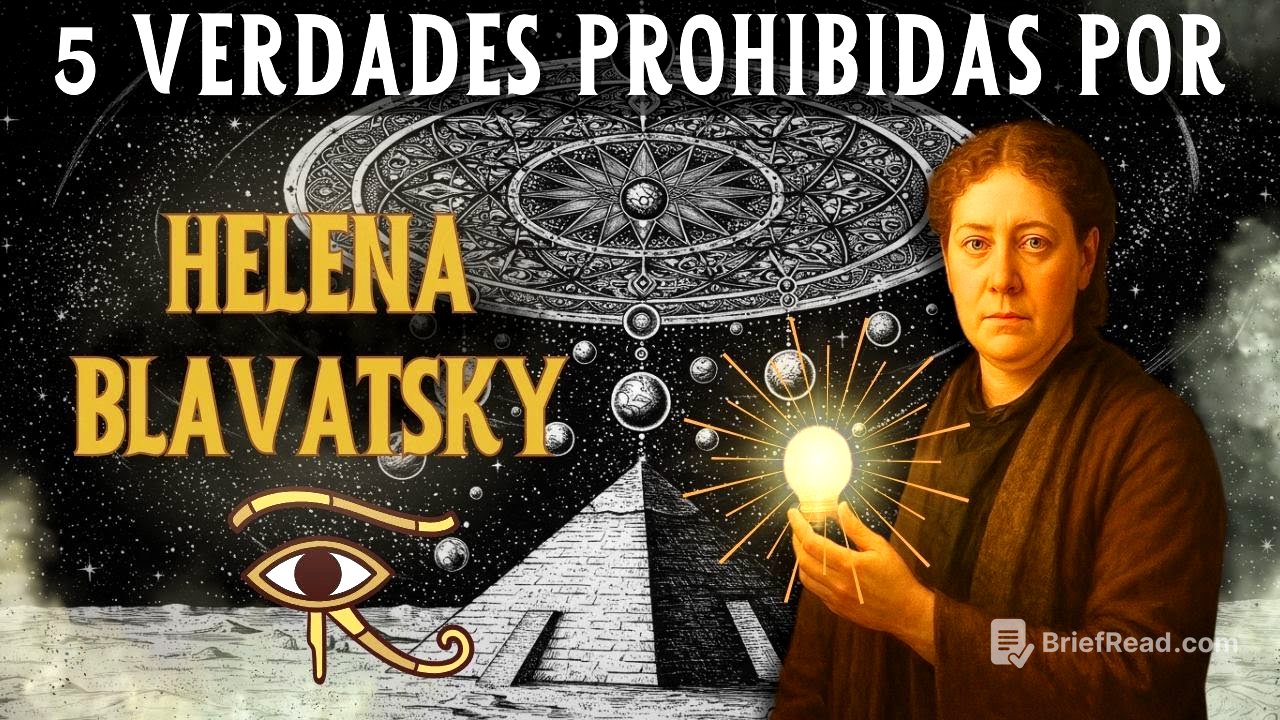 Ella sabía DEMASIADO   Y fue SILENCIADA- Helena Blavatsky