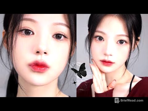 추운 날 더 쌀쌀하게 ೃ༄ 오묘 시크한 레드립 메이크업🥀