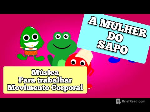 A MULHER DO SAPO | Música para trabalhar motricidade | DANILO BENÍCIO - BATUCADAN