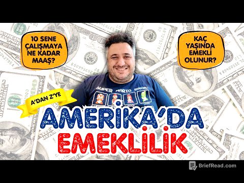 Amerika'da Emeklilik: 10 Yılda Emekliliğe Hak Kazan! (Social Security Retirement in US)