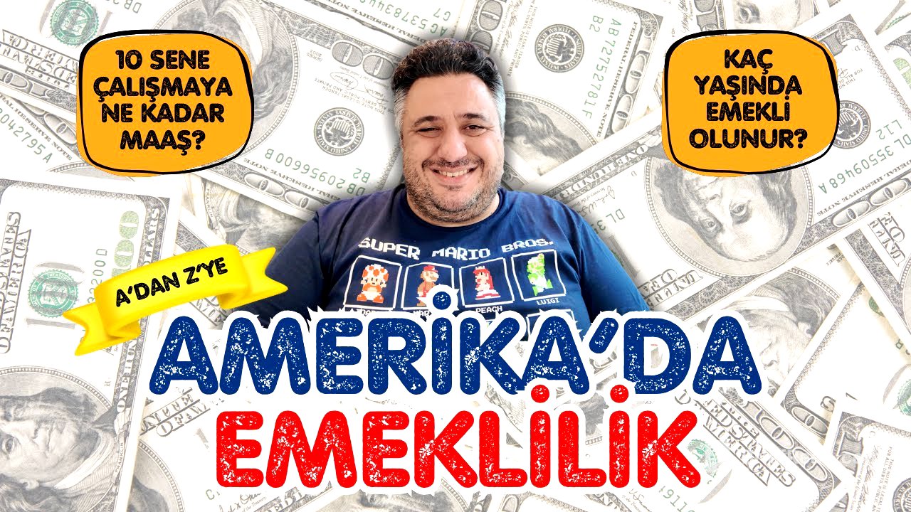 Amerika'da Emeklilik: 10 Yılda Emekliliğe Hak Kazan! (Social Security Retirement in US)