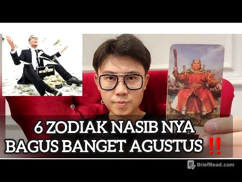 6 ZODIAK NASIB NYA BAGUS BANGET AGUSTUS 2025 ‼️ DI MUDAHKAN SEMUANYA !!