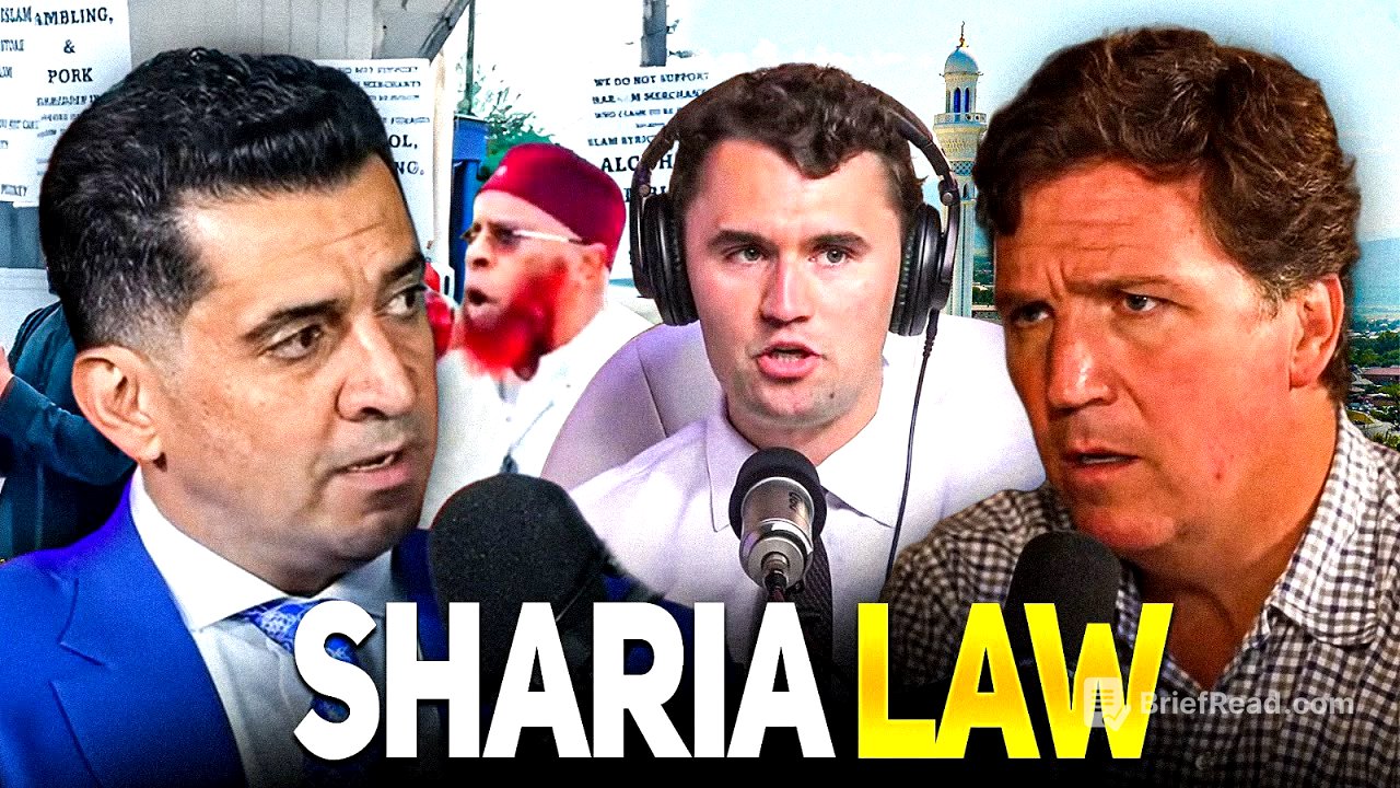Charlie Kirk & Tucker Carlson on Sharia | The Viral Muslim Imam Controversy Explained