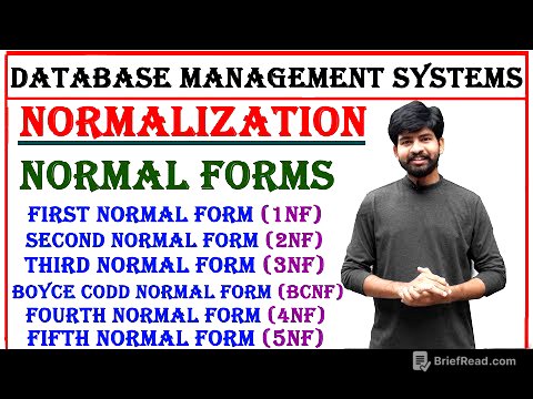 normalization in dbms | normal forms | 1nf, 2nf, 3nf, bcnf, 4nf, 5nf normal forms with examples