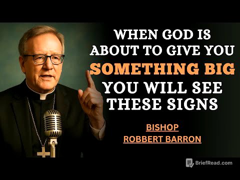 When God Is About To Give You Something Big, You Will SEE These signs -Bishop Robert Barron Inspired
