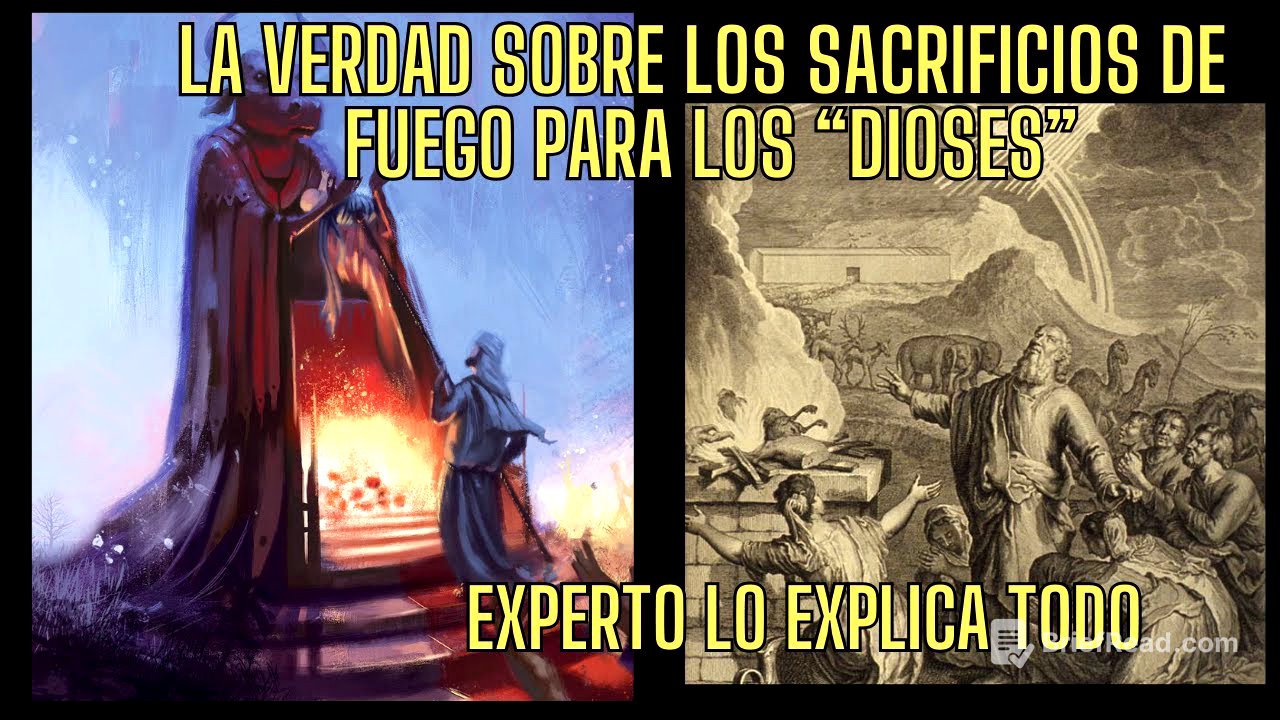 POR ESTE MOTIVO LOS DIOSES PEDIAN SACRIFICIOS DE FUEGO
