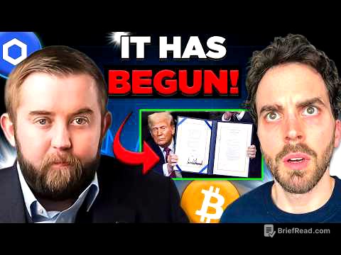 "People Don't Know What's Coming" | Chainlink Founder on Trump GENIUS Act, CLARITY Act, & MORE!