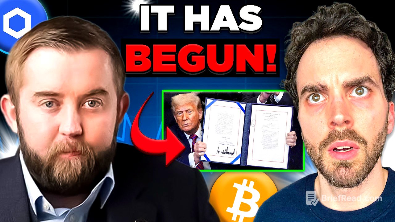 "People Don't Know What's Coming" | Chainlink Founder on Trump GENIUS Act, CLARITY Act, & MORE!