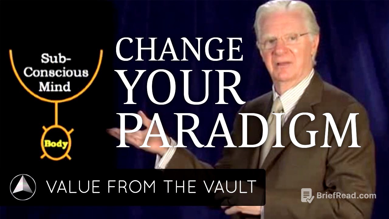 How to Change a Paradigm | Bob Proctor