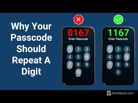 The Mathematical Reason Your Passcode Should Repeat A Digit