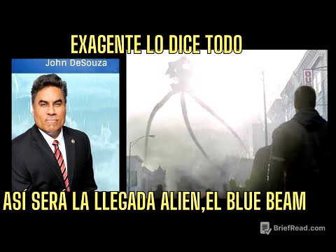 EXAGENTE FBI DICE COMO SERÁ LA LLEGADA ALIEN, EL BLUE BEAM