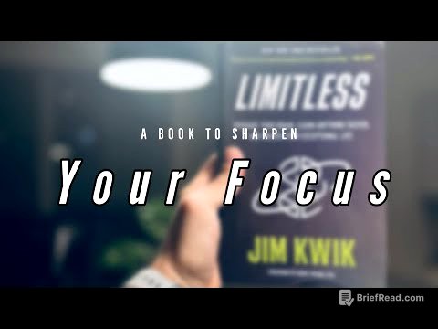 A Powerful Book to Upgrade Your Brain and Sharpen Your Focus! Limitless by Jim Kwik
