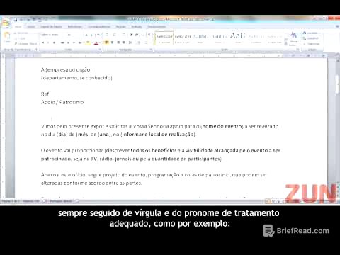 MODELO DE OFÍCIO DE SOLICITAÇÃO
