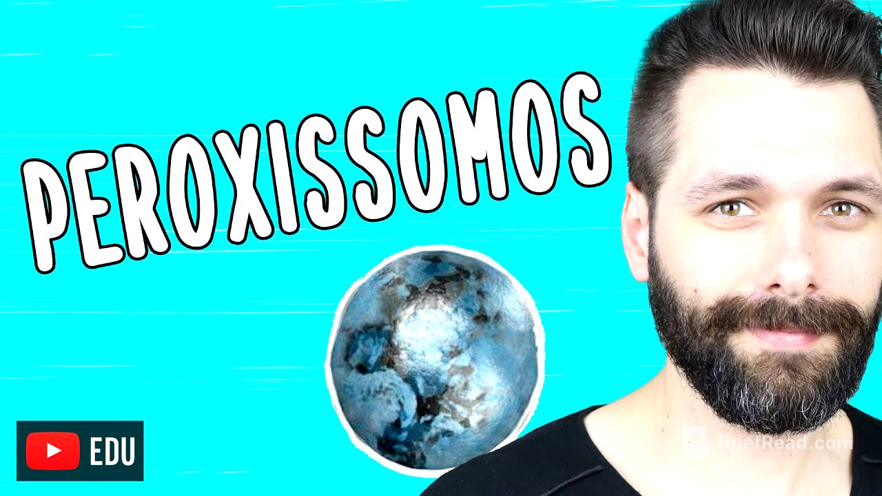 PEROXISSOMOS - Estrutura e função | Biologia com Samuel Cunha