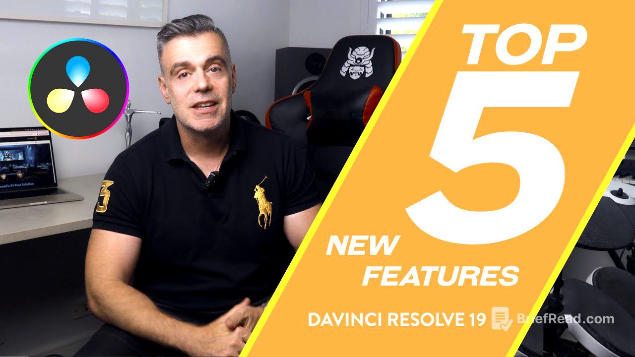 🎥 Unlock the Magic: Top 5 Features of Davinci Resolve 19
