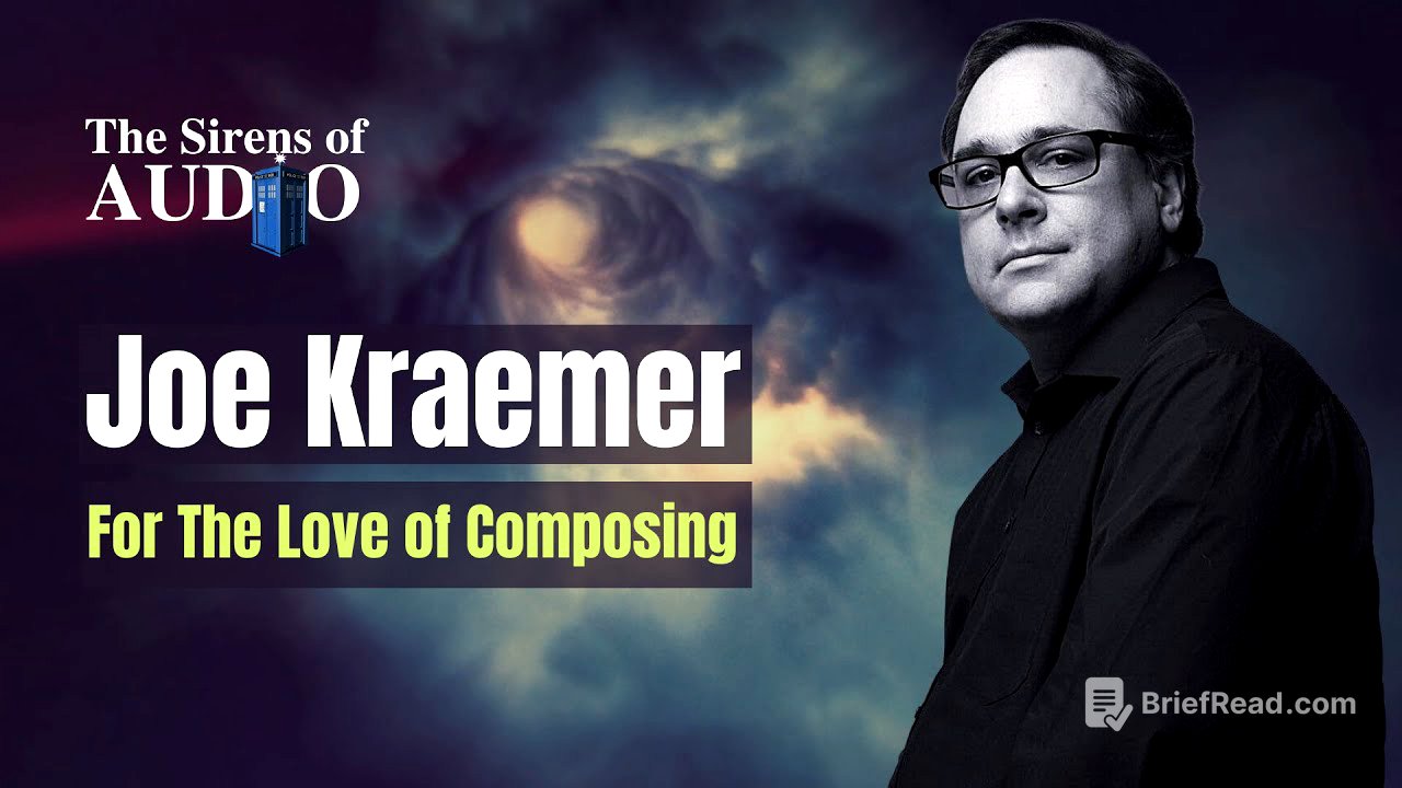 Hollywood Composer JOE KRAEMER On Music For Doctor Who | Big Finish Musician | Sound Designer