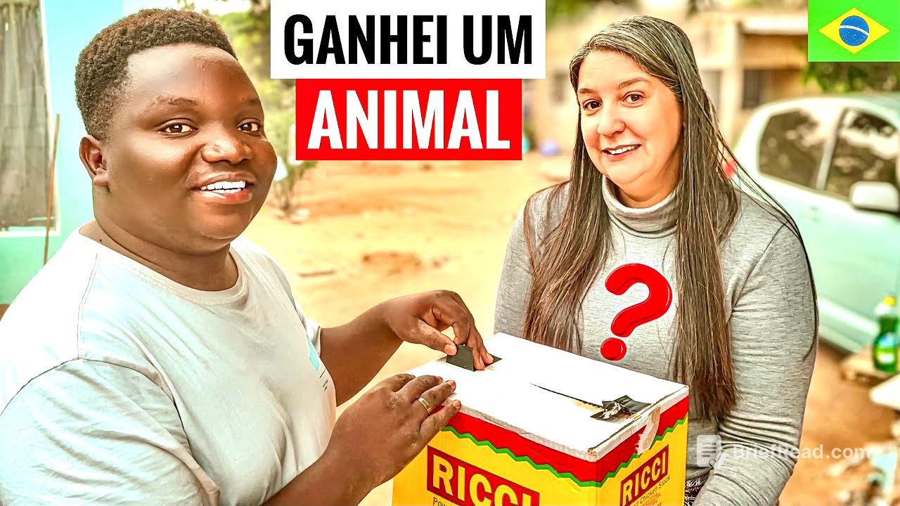 RECEBEMOS UMA VISITA E TROUXE UM PRESENTE 🎁 ESPECIAL AQUI EM CASA🏡 🇧🇷🇲🇿😊