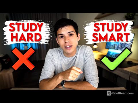 How I Study SMARTER, Not HARDER