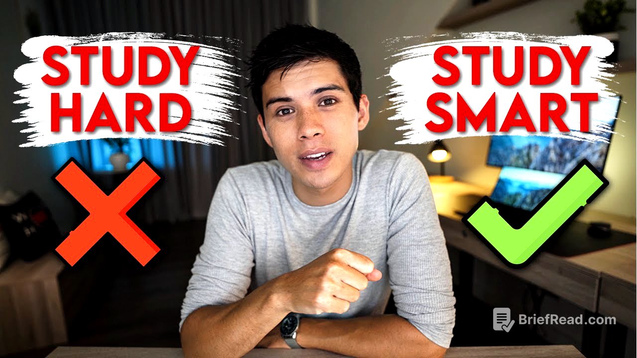 How I Study SMARTER, Not HARDER