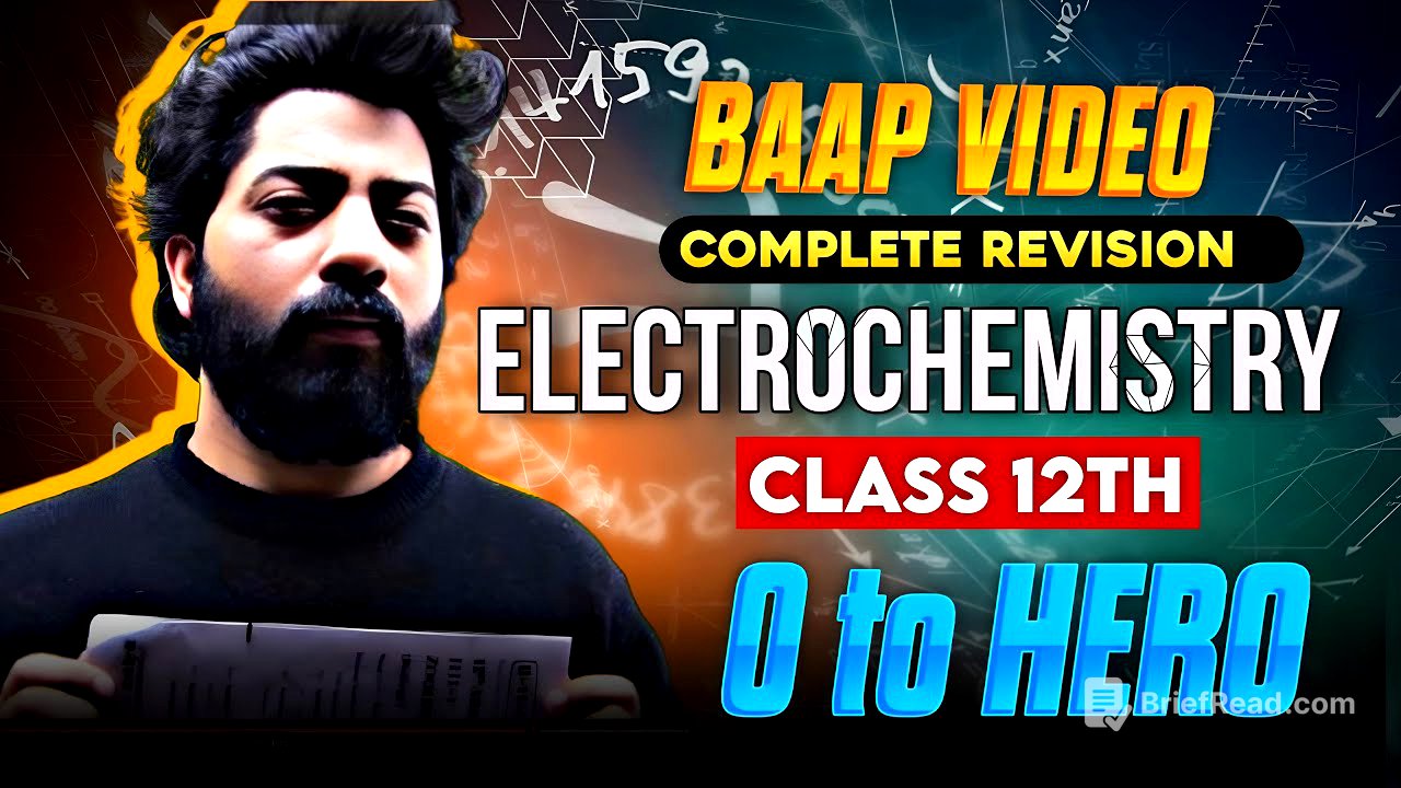 ELECTROCHEMISTRY  || Full Chapter baap video  || Class 12th neet jee jkbose cbsc