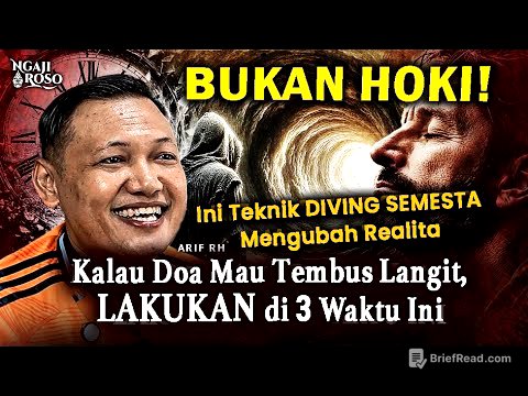 💥KALAU DOA MAU TEMBUS LANGIT, LAKUKAN DI 3 WAKTU INI!!