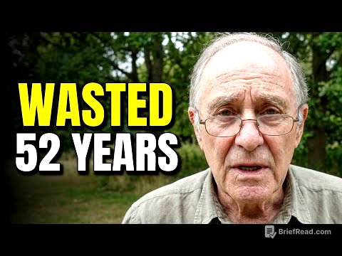I'm 73... It Took Me 52 Years To Learn This (Don't Waste Yours)