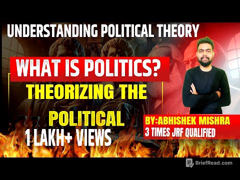 What is Politics: Theorizing the Political|Political Theory, Political Philosophy, Political Science