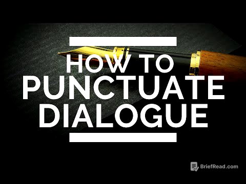 How to Punctuate Dialogue