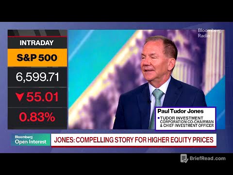 Paul Tudor Jones on the AI Bubble Debate (FULL) -ES