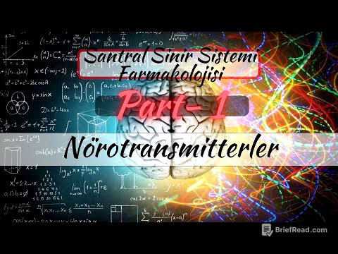 Nörotransmitterler- Santral Sinir Sistemi Farmakolojisi Part-1 - Medotomy Farmakoloji Paket