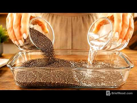 I haven't bought bread in a year! Just mix chia seeds with hot water!