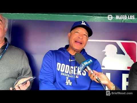 Dodgers: Dave Roberts on Shohei Ohtani's Slow Start, Wrist Update & Sheehan Expectations 👀 | 大谷翔平