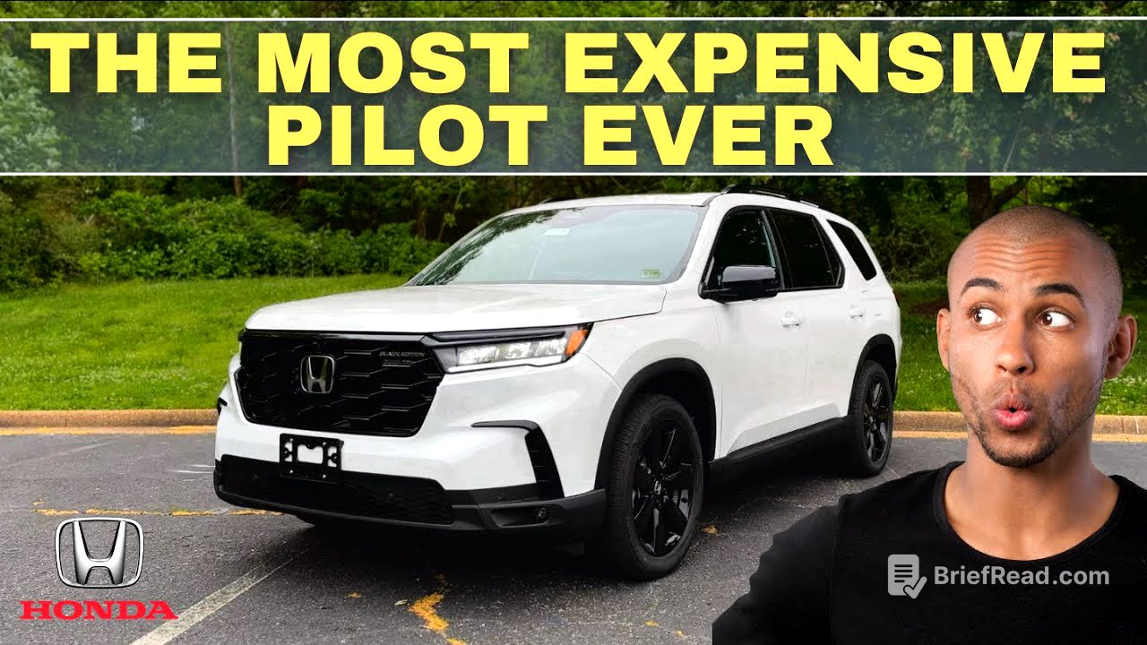 Upgrade Dilemma: Honda Pilot BLACK EDITION vs. ELITE – Is it WORTH it? Full Review