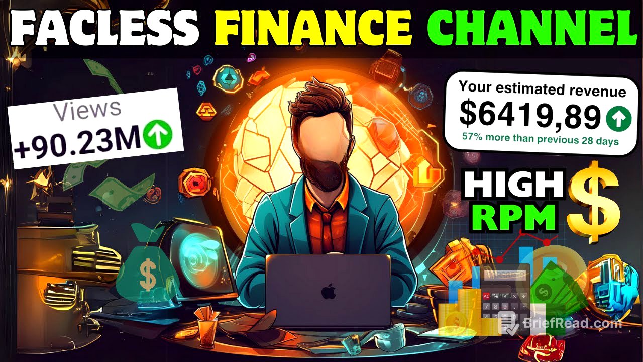 Create A Faceless Finance Tips Channel Using Chat GPT & Canva In 10 Mins.