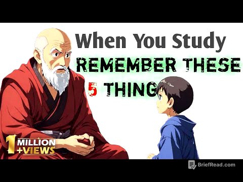 DON'T DO These 5 things When You Study - Story of student from AVERAGE to TOPPER