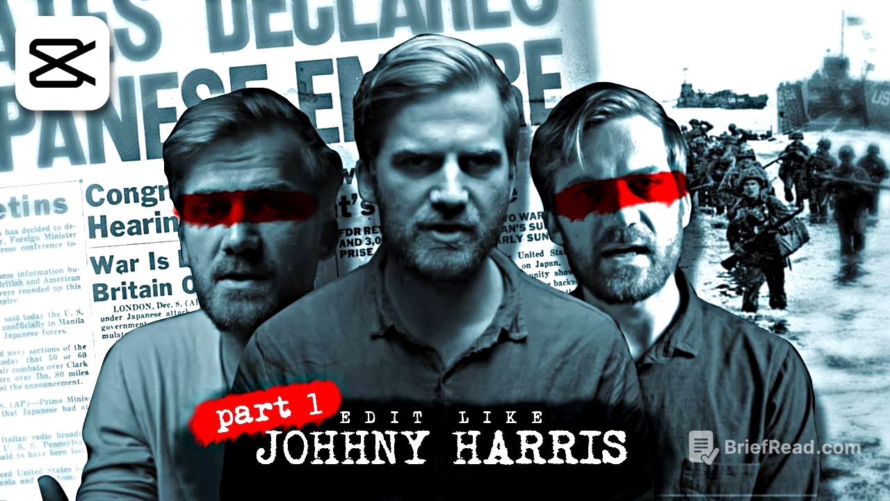 How I Edit Documentary Video LIKE Johnny Harris in Capcut (Part 1)
