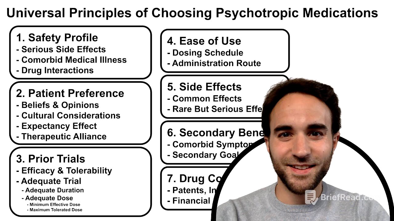 Principles of Choosing Psychotropics