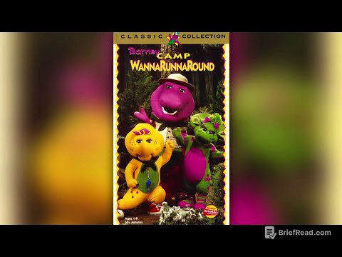 Barney: Camp WannaRunnaRound [1997] - 1997 VHS Release