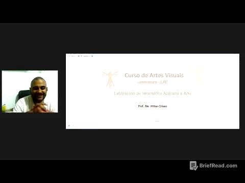 1º. ENCONTRO - Laboratório de Informática Aplicado à Arte – Prof. Willian | 08/10/2025