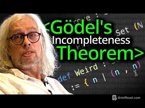 Gödel's Incompleteness Theorem - Computerphile