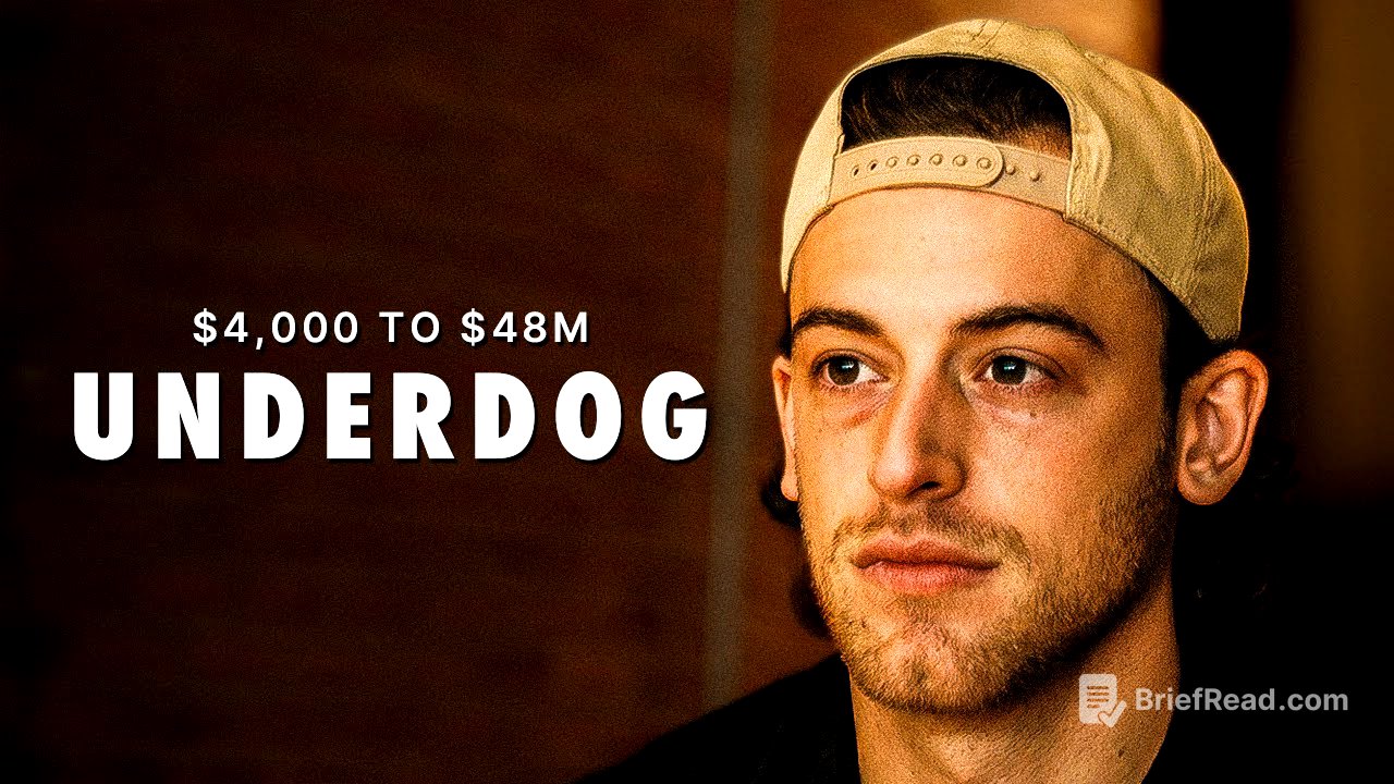 The Underdog: He Turned His Last $4,000 Into $48M