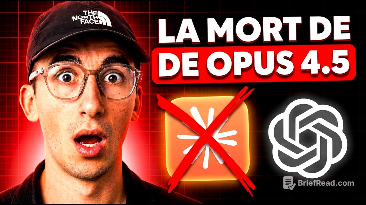 Opus 4.5 DÉTRUIT GPT 5.2 sur ces 3 tests (preuves)