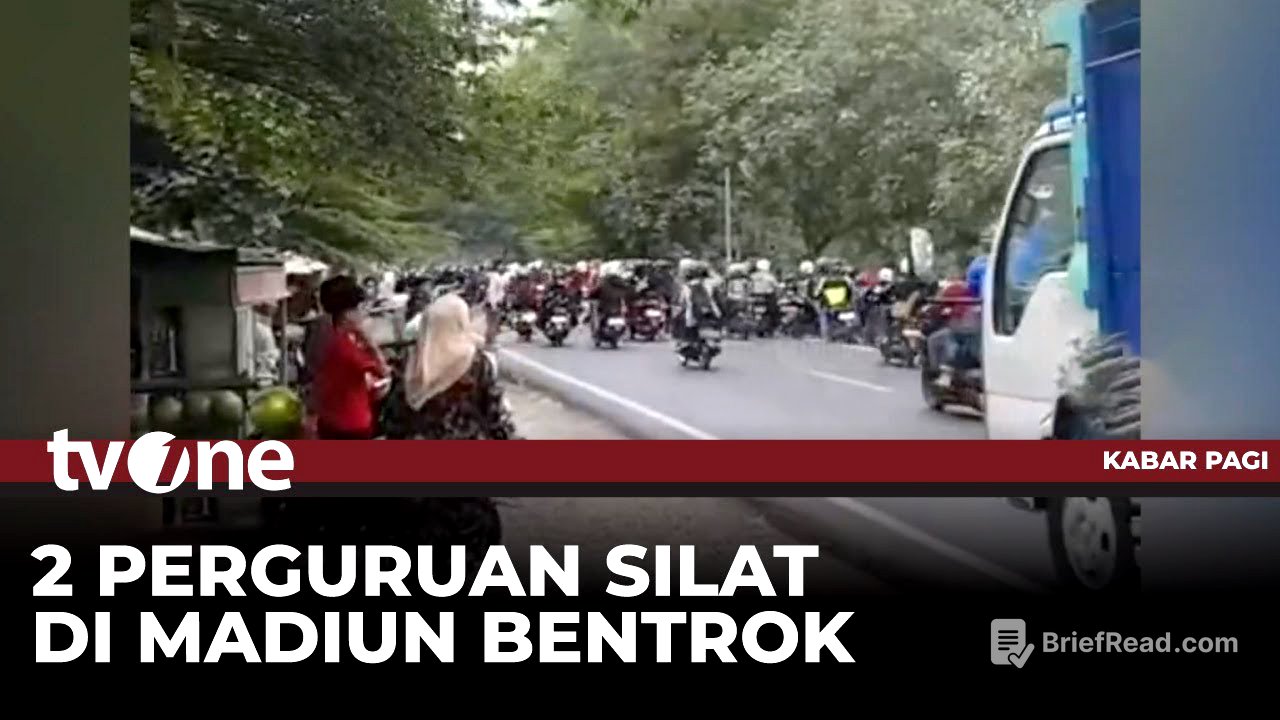 Puluhan Pesilat Terlibat Bentrok di Madiun | Kabar Pagi tvOne